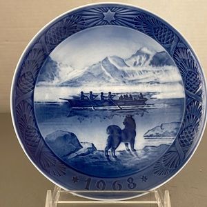 Royal Copenhagen 1968 Plate